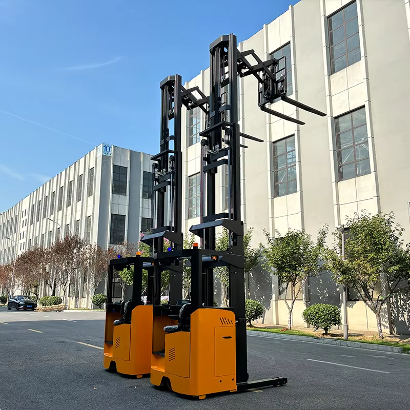 1.6 Ton Sit-Down Double Deep Reach Truck — rack and mast requirements