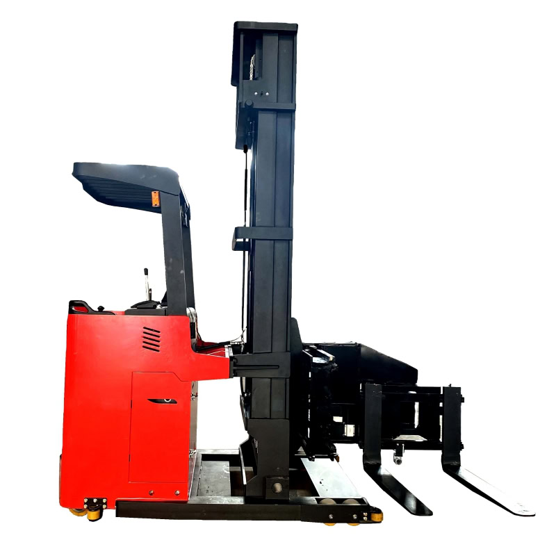 Chariot tridirectionnel vna à conducteur debout de 1.0–1.5 tonnes — aperçu de configuration