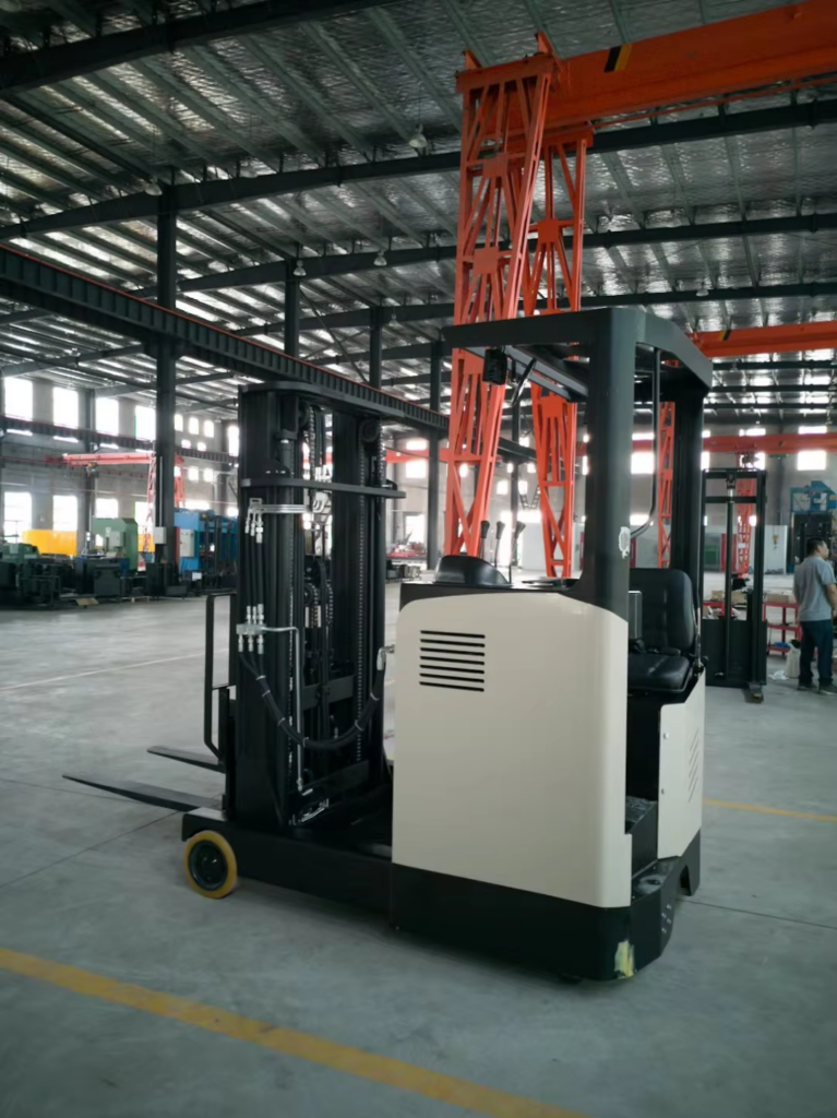 1.5 Ton Sit-Down VNA Turret Truck — rack and mast requirements