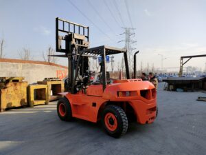 Chariot élévateur diesel de 5 tonnes, référence arrière de trois quarts