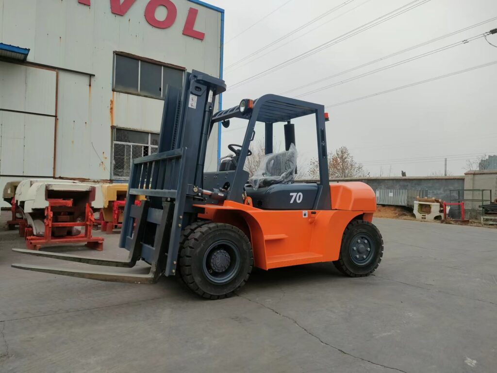 Fotografia di riferimento della configurazione standard del carrello diesel