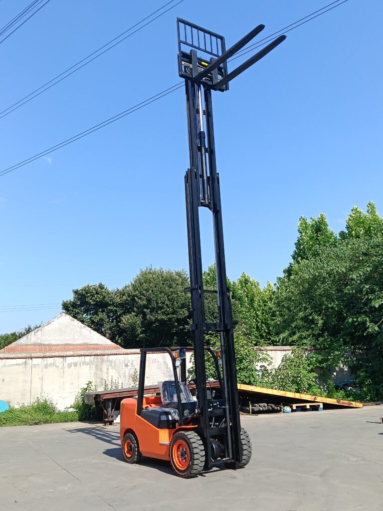Montante sollevato del carrello diesel — esempio di configurazione