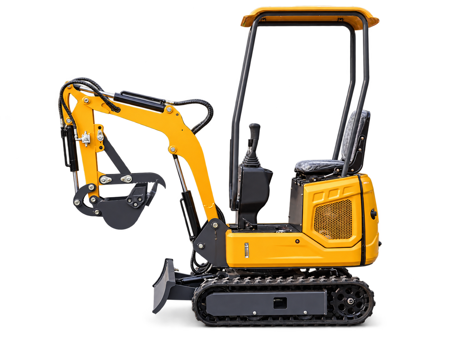 HT-10 mini excavator product reference image