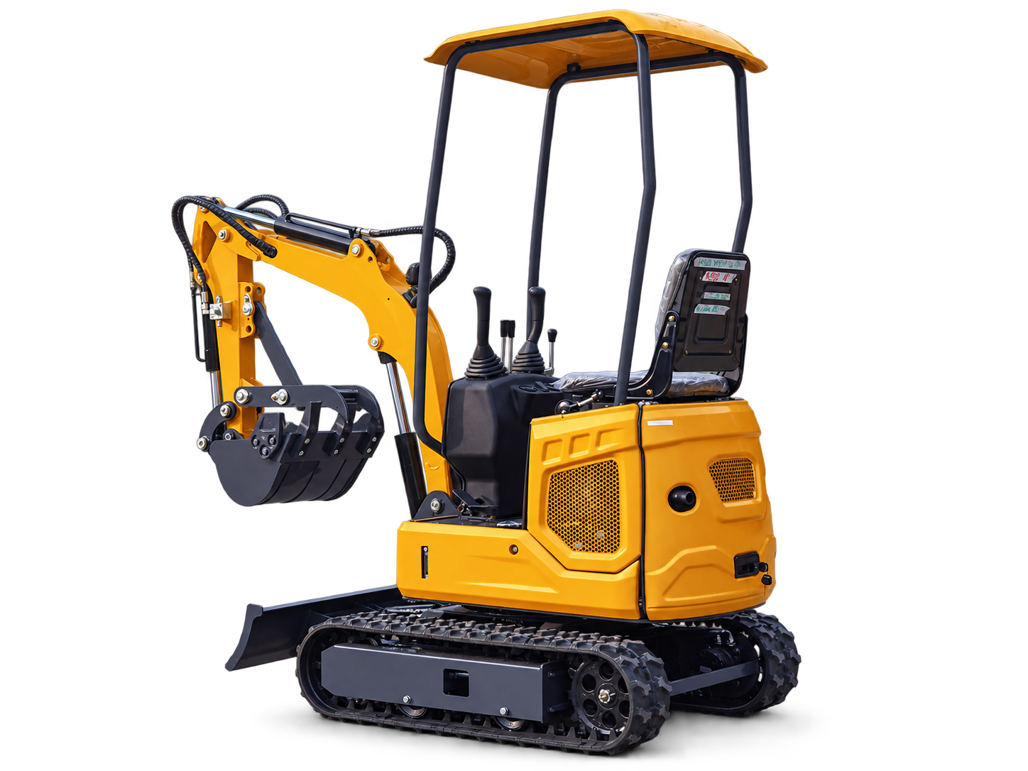 HT-10 mini excavator product reference image
