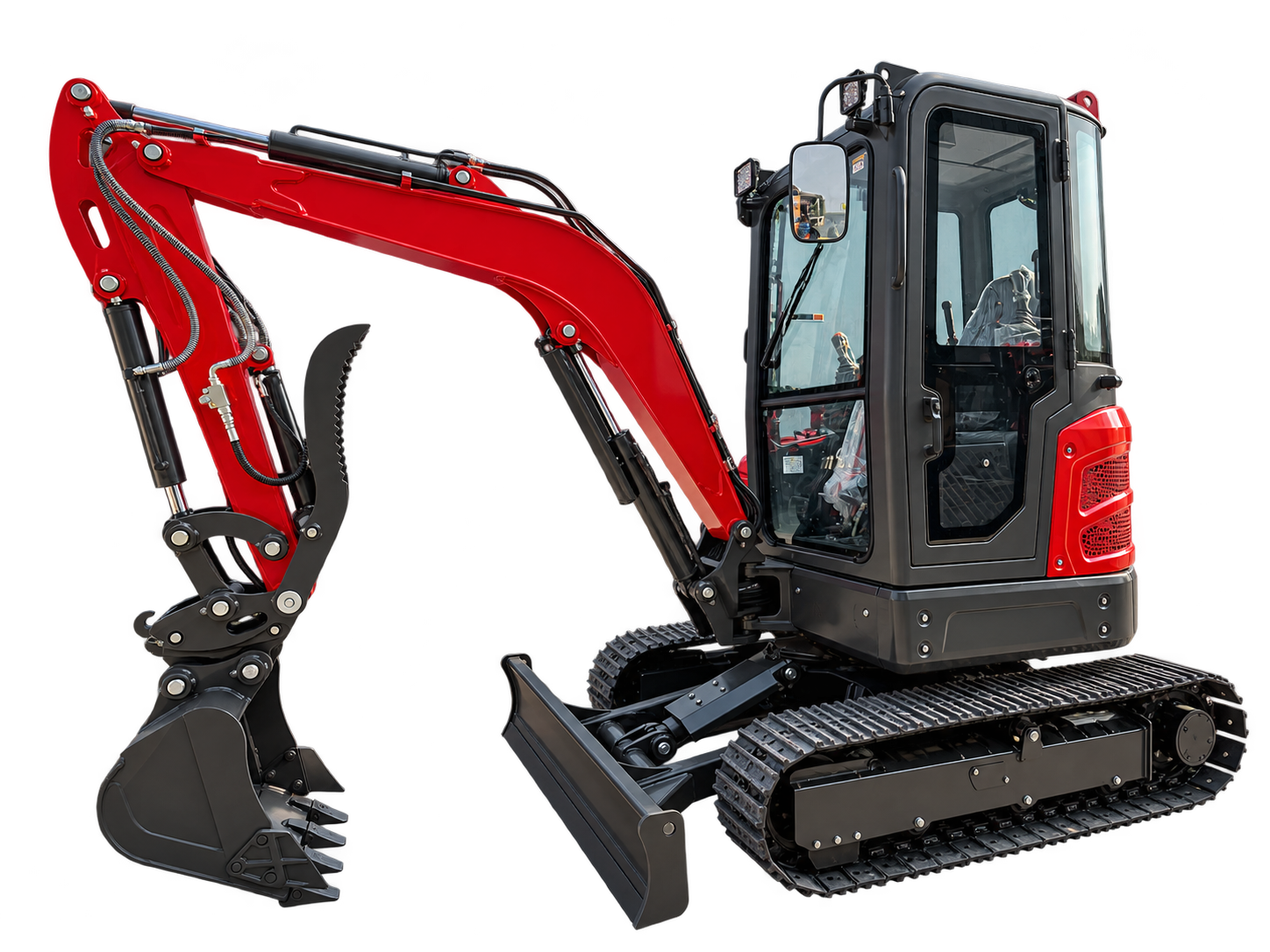 HT-40 mini excavator product reference image