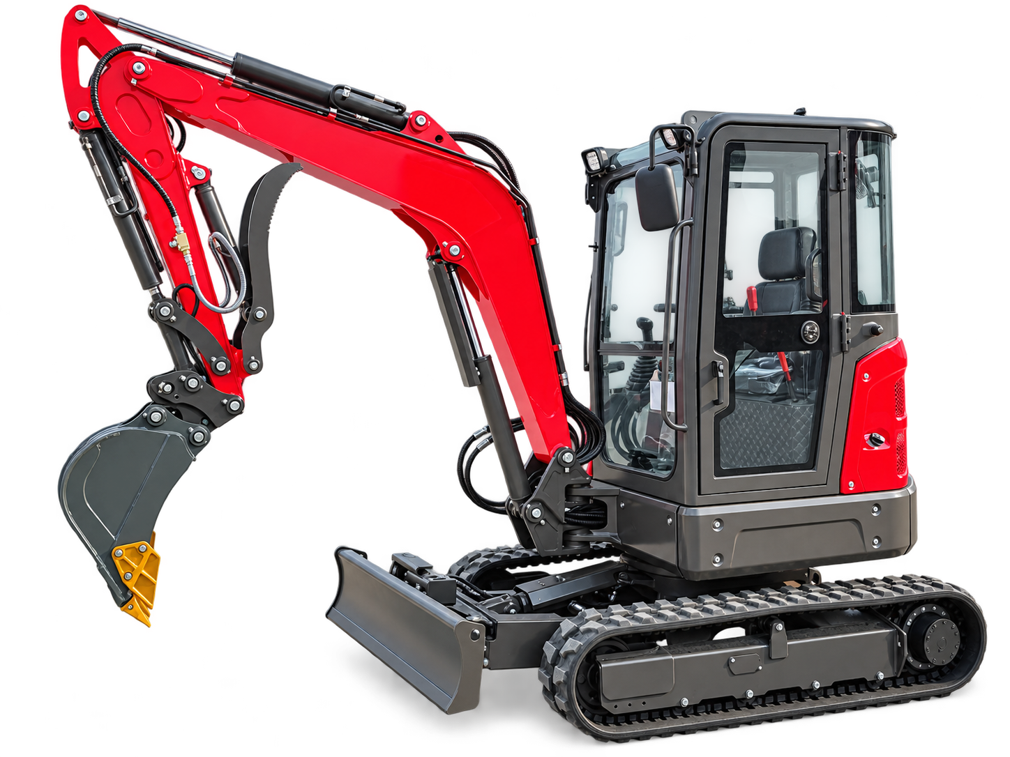 HT-50 mini excavator product reference image