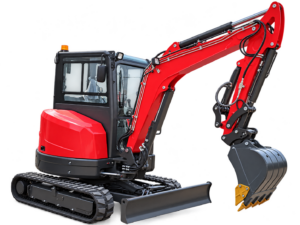 HT-50 mini excavator product reference image