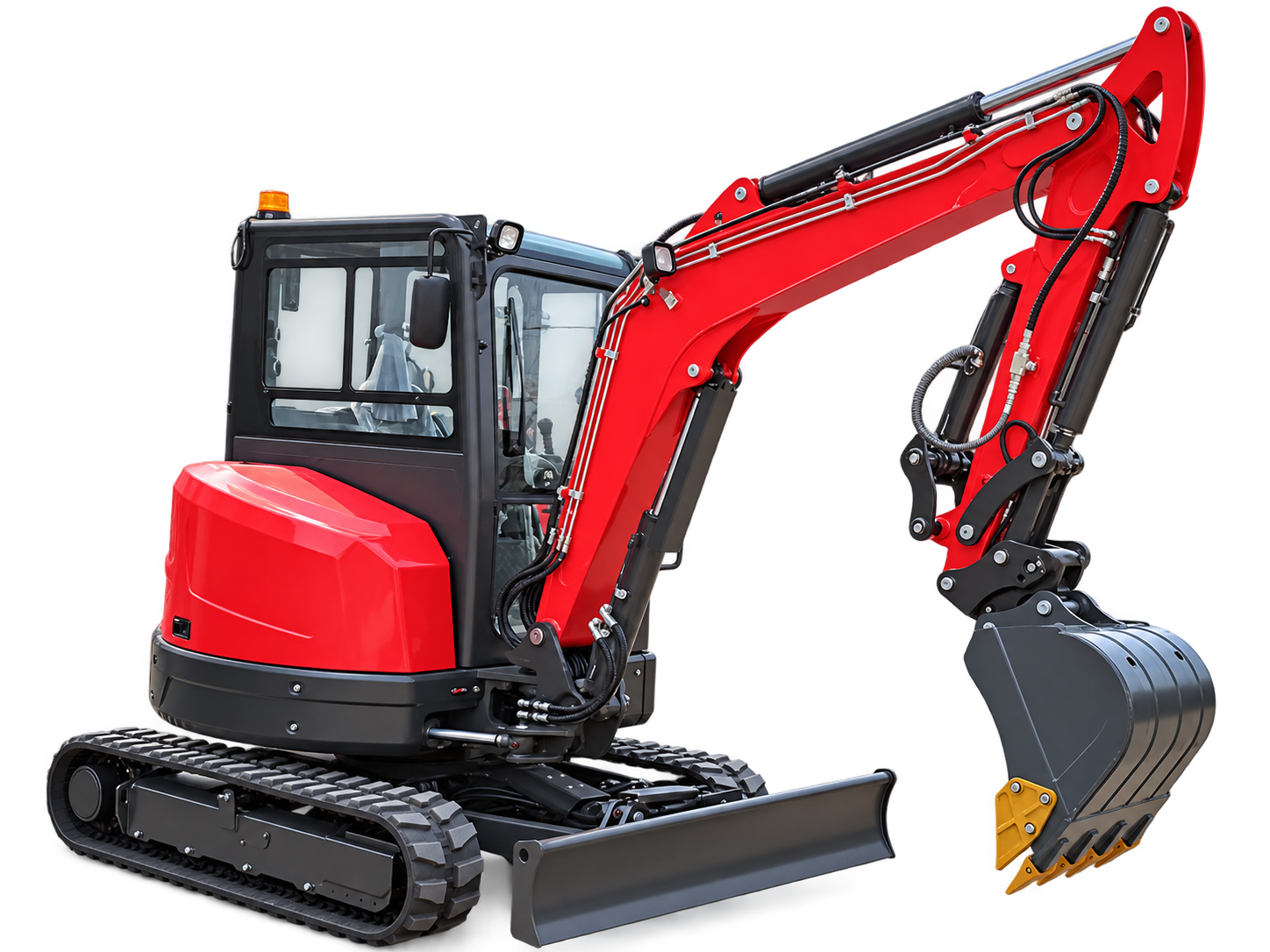 HT-50 mini excavator product reference image