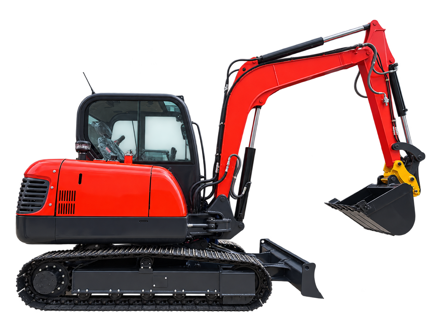 HT-60 mini excavator product reference image