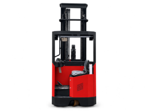 Huateng CQDJ-H Series sit-down double deep reach truck, straight seated-compartment view.