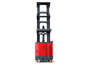 Carrello retrattile a doppia profondità in piedi Huateng CQDJ-S, vista diritta del posto guida / estremità del telaio