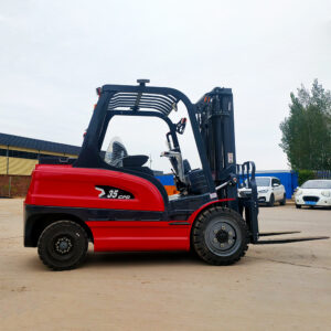 3.5 ton electric forklift side view — configuration example
