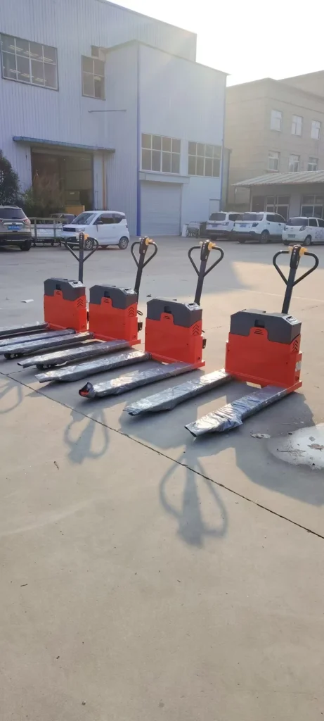 3 Ton Electric Walkie Pallet Truck — Removable Battery Box, Matched Power Setup