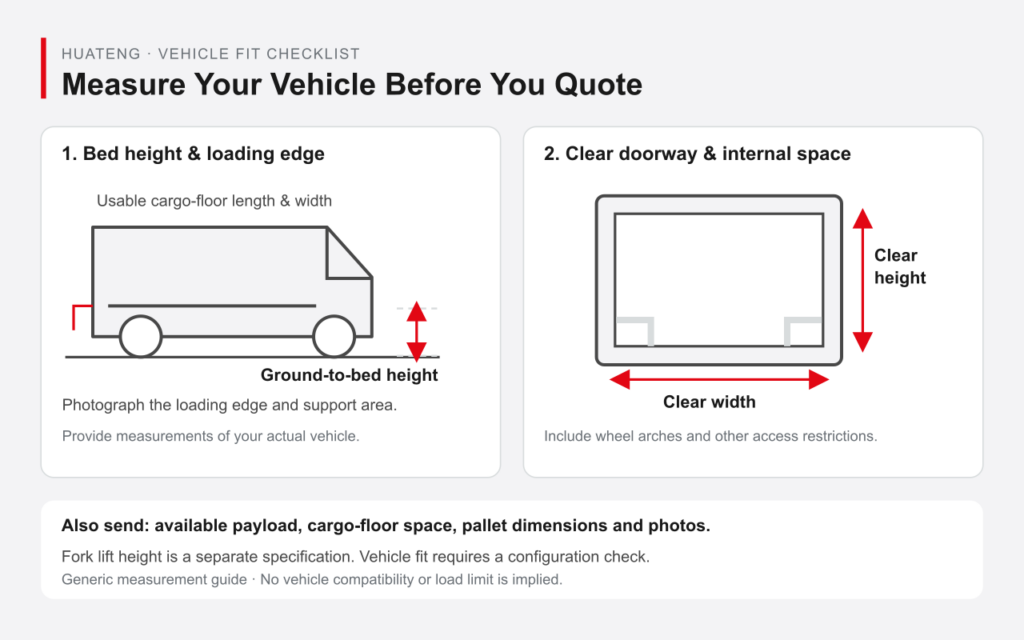 HT-CDD07-F vehicle-fit and dimensions reference